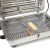Roller Επιτραπέζια Ηλεκτρική Ψησταριά Σχάρας 1050W με Καπάκι & Διπλή Σχάρα 24.5x32.5cm (20106)