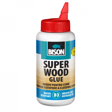 Bison Super Wood Glue D3 Ξυλόκολλα Λευκή 75ml (66273)