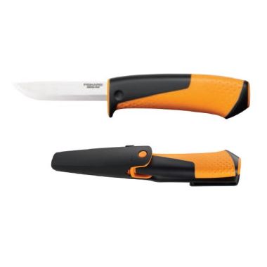 Fiskars Μαχαίρι γενικής χρήσης με ακονιστήρι (156016102)