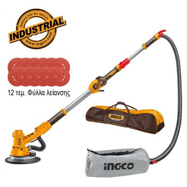 Ingco DWS105016 Τριβείο Τοίχου 1050W με Δυνατότητα Αναρρόφησης Σκόνης