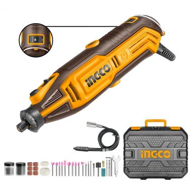 Ingco MG13328E Περιστροφικό Πολυεργαλείο 130W με Ρύθμιση Ταχύτητας