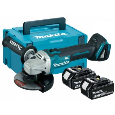 Makita DGA506RTJ BL MOTOR Γωνιακός τροχός 2x18V