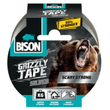 Bison Grizzly Tape Αυτοκόλλητη Υφασμάτινη Ταινία Γκρι 50mmx10m (26186)