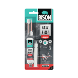 Bison Fast Fix² Plastic Κόλλα Πλαστικών 2 Συστατικών Διάφανη 10ml (27534)