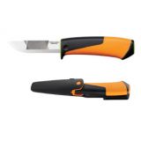 Fiskars Μαχαίρι βαρέως τύπου με λίμα και ακονιστήρι (156018102)