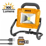 Ingco HRLF4415 Προβολέας Μπαταρίας 3.6V Type-C 500-900 Lumen Ingco HRLF4415 Προβολέας Μπαταρίας 3.6V Type-C 500-900 Lumen