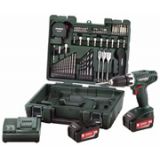 Metabo 18 Volt Δραπανοκατσάβιδο Μπαταρίας BS 18 Li Set Κινητό συνεργείο 6.02116.88