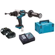 Makita DHP481RTJ Κρουστικό Δραπανοκατσάβιδο (2 μπαταρίες 18V 5Ah και βαλίτσα)