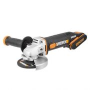 Worx Γωνιακός Τροχός Μπαταρίας WX800.5 20V 115mm 4Ah 